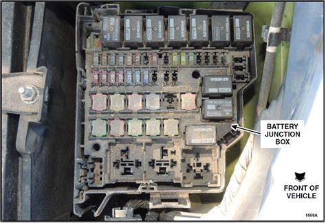 battery junction box clean and seal|fiesta battery junction box repair.